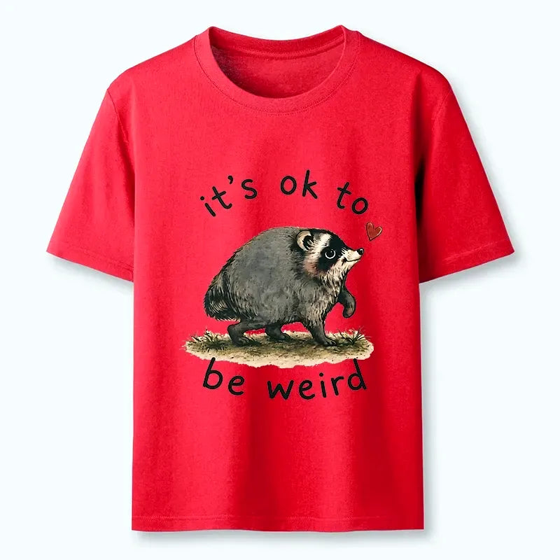 Kyoto-Lion Jimothy Weird Raccoon Art Classic T-Shirt