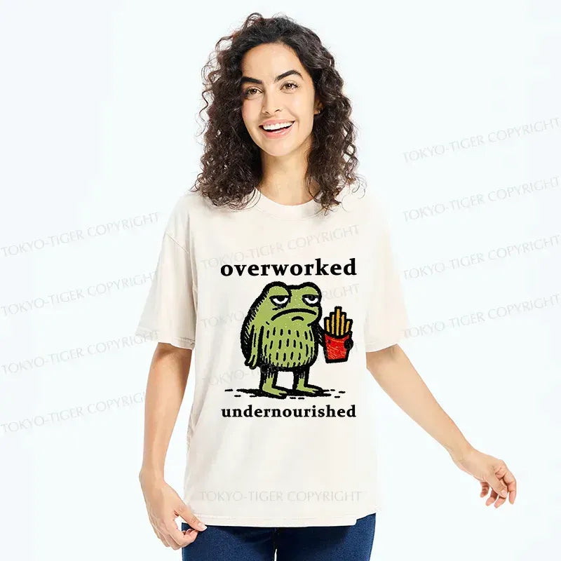 Unisex frog tee for street style