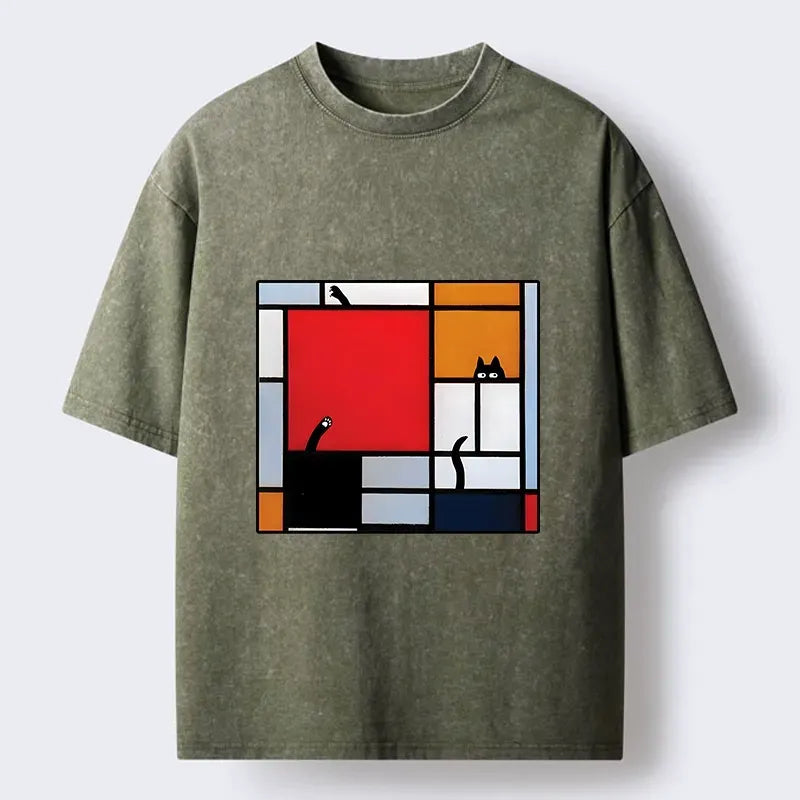 Kyoto Lion Cat T-Shirt Best Seller for Men