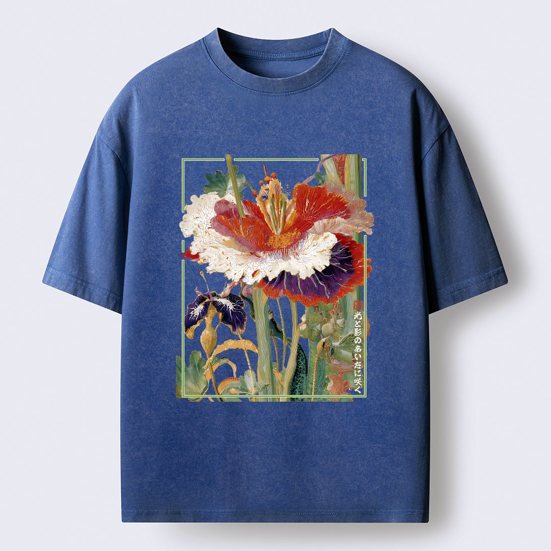 Japanese vintage washed t-shirt