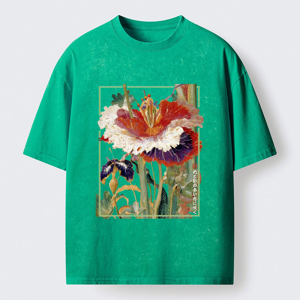 Japanese vintage washed t-shirt