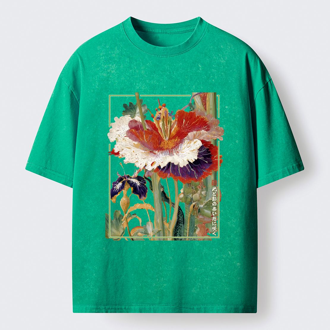 Japanese vintage washed t-shirt