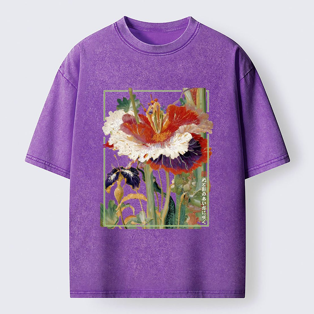 Japanese vintage washed t-shirt