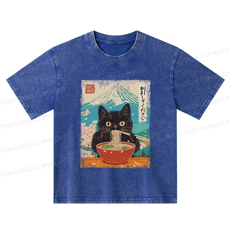 kyoto lion kids washed tee gift idea