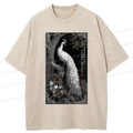 Kyoto-Lion Morality Binds, Now I'm Free-Peacock Washed T-Shirt