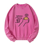 Funny Capybara Pullover for Casual