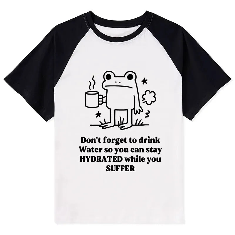 Funny Kyoto Frog Say Stay Hydrated Shirt Gift Idea