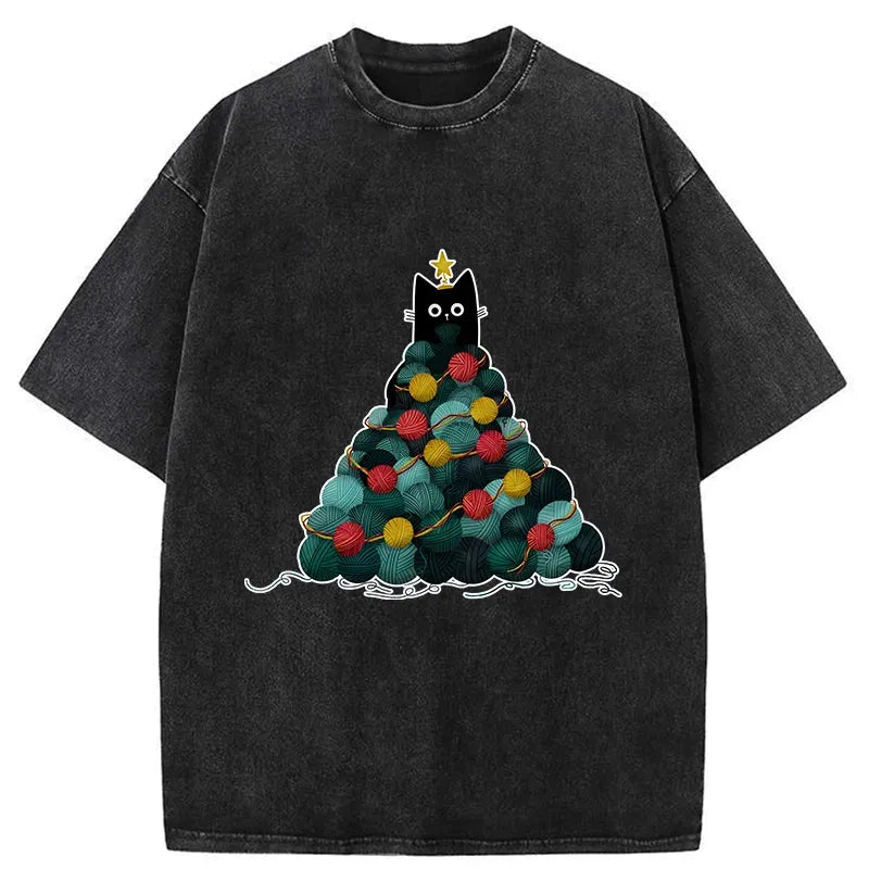 Kyoto Lion Washed Tee for Streetwear