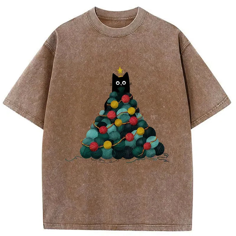 Kyoto Lion Washed Tee for Streetwear