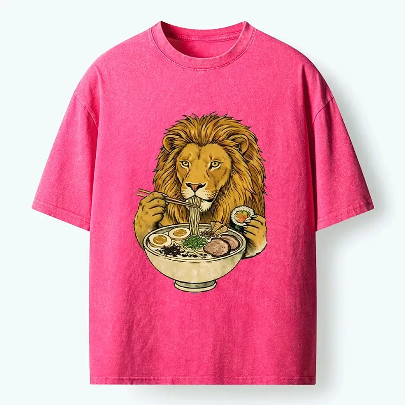 Unisex cotton T-shirt with Ukiyo-e art