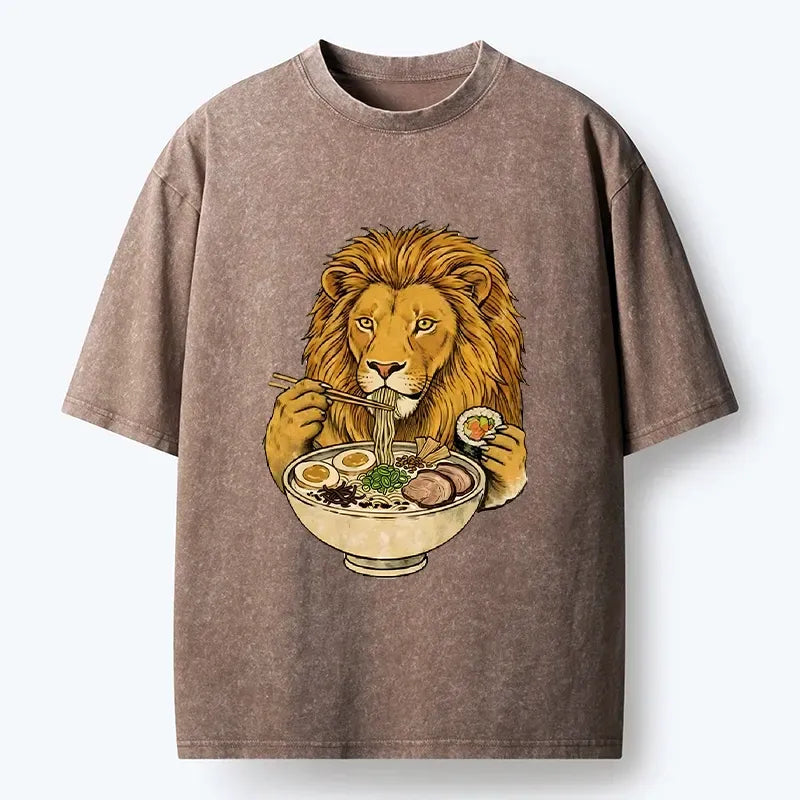 Super soft Kyoto lion ramen tee