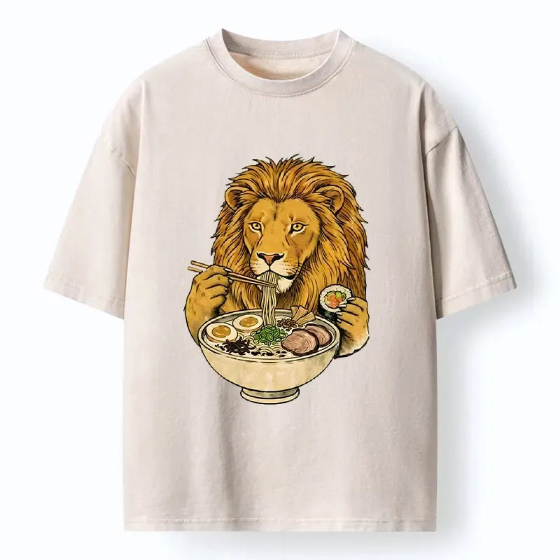 Super soft Kyoto lion ramen tee