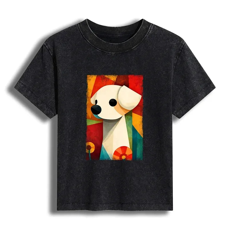 Vintage Kyoto Lion Art T-Shirt for Summer