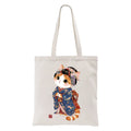Kyoto-Lion Cat Dressed As A Geisha Funny Tote Bag