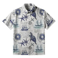Japanese Retro Button-up Shirt for Summer