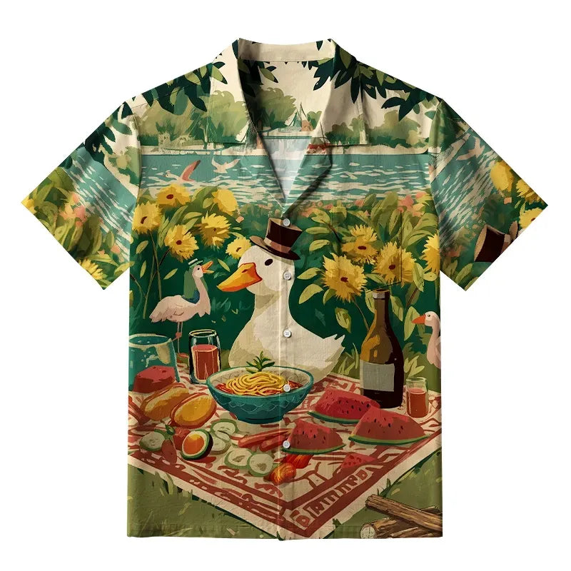 Kyoto lion Hawaiian shirt best seller