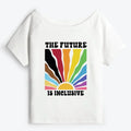 Kyoto-Lion Pride Future Is Inclusive Off Shoulder T-Shirt