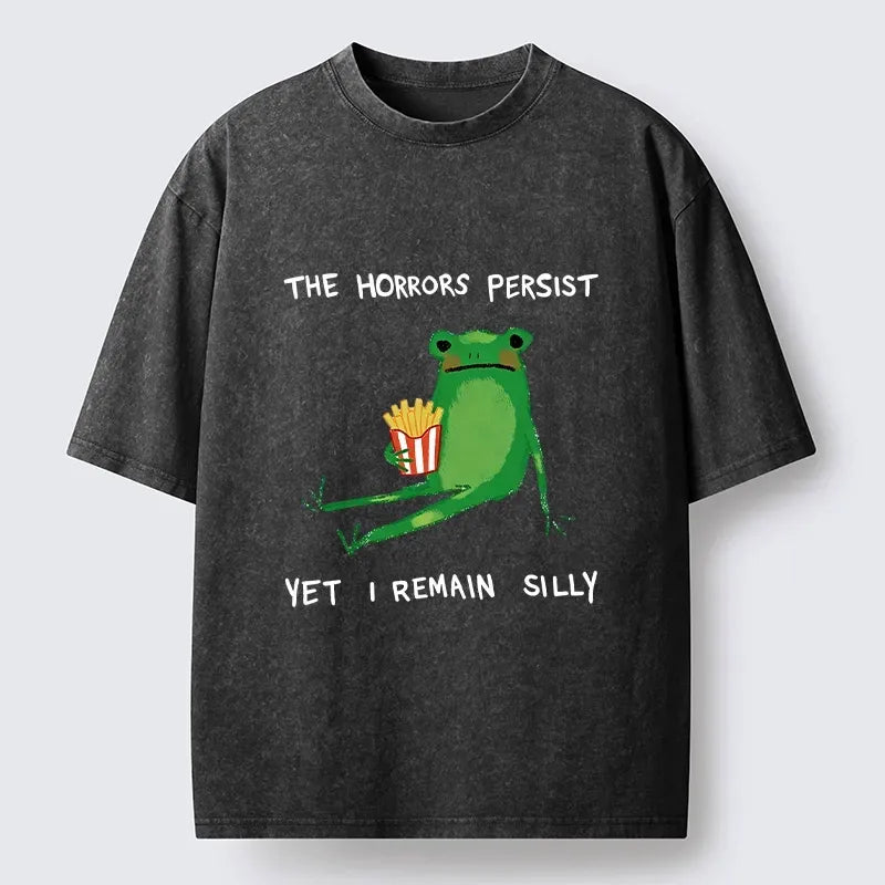 Silly Frog T-Shirt for Daily Wear