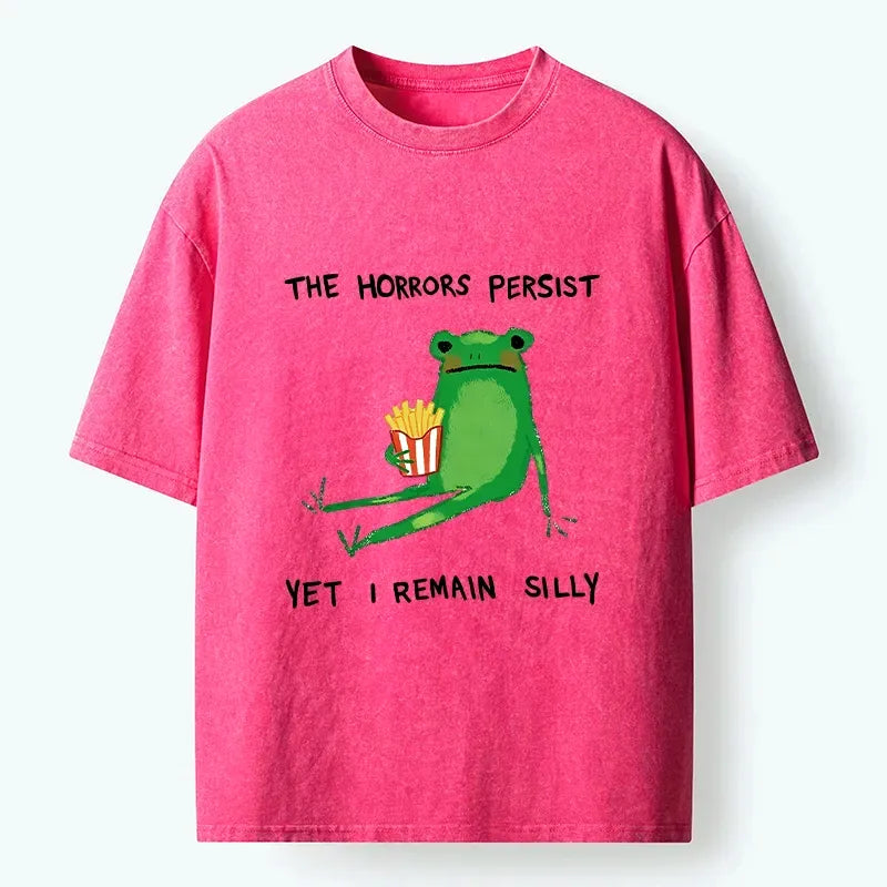 Silly Frog T-Shirt for Daily Wear