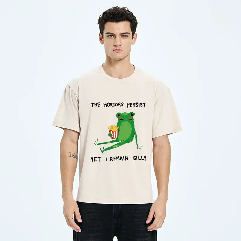 Silly Frog T-Shirt for Daily Wear