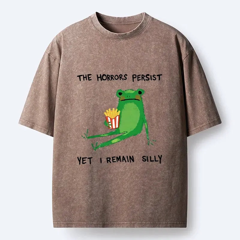Silly Frog T-Shirt for Daily Wear
