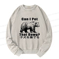 Vintage Bear Sweatshirt for Streetwear