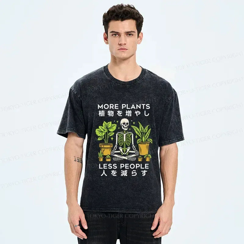 Kyoto-Lion Skeleton T-Shirt for Daily Wear