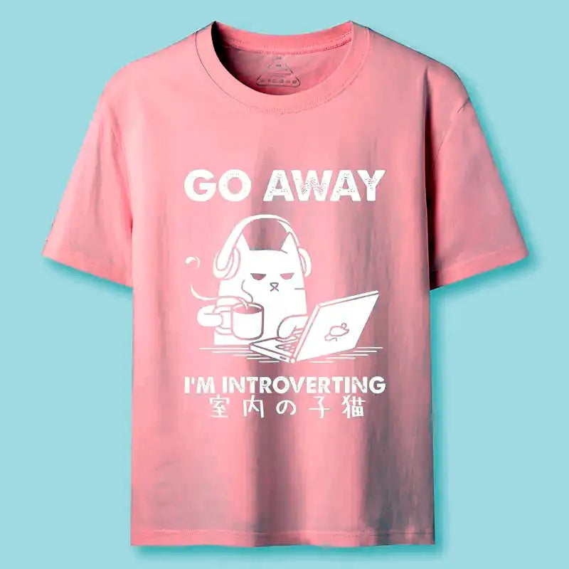 Unisex Cotton Cat T-Shirt with Free Shipping