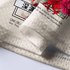 Japanese Oni Floral Mesh Jersey for Summer