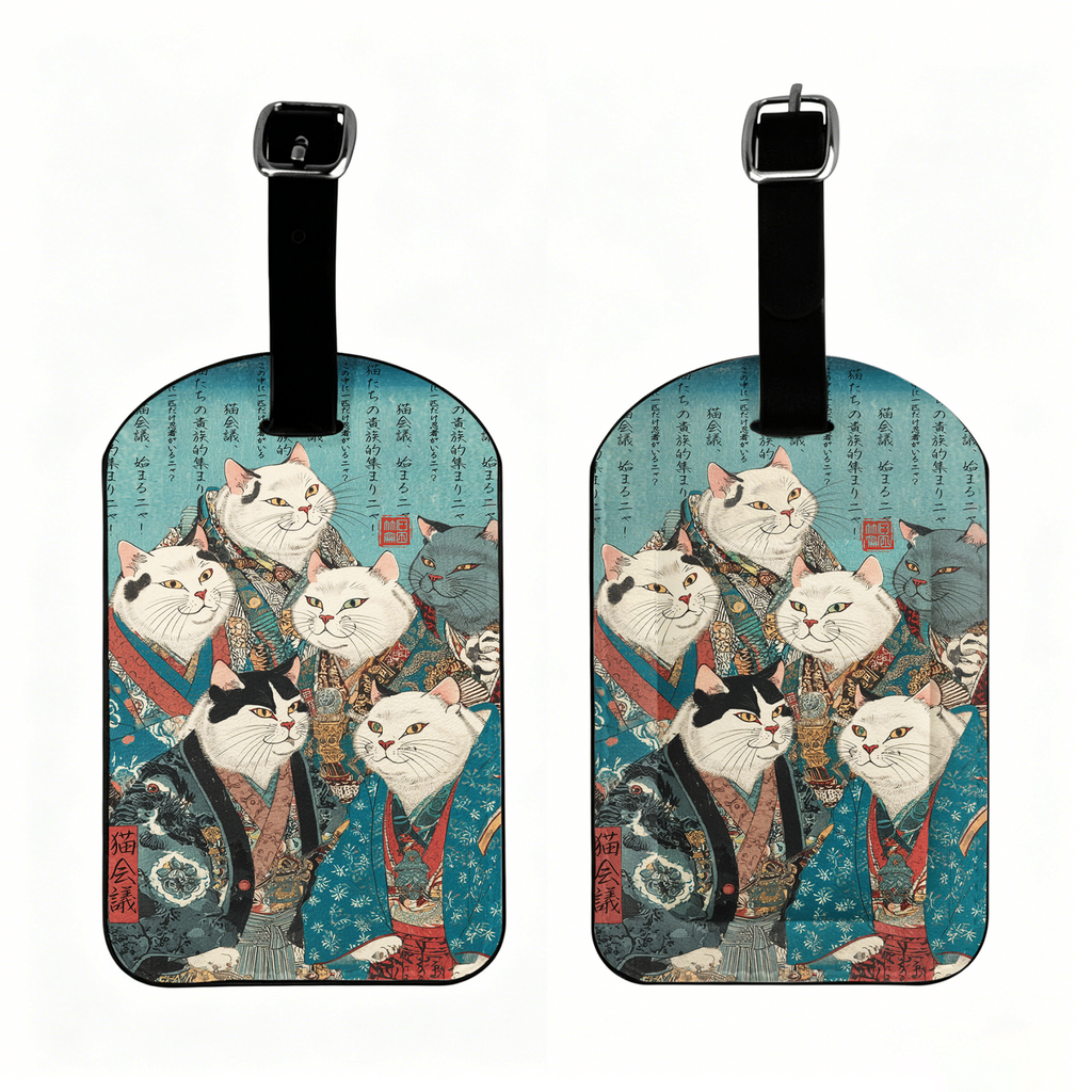 Japanese Cat Nobles Tag on Sale