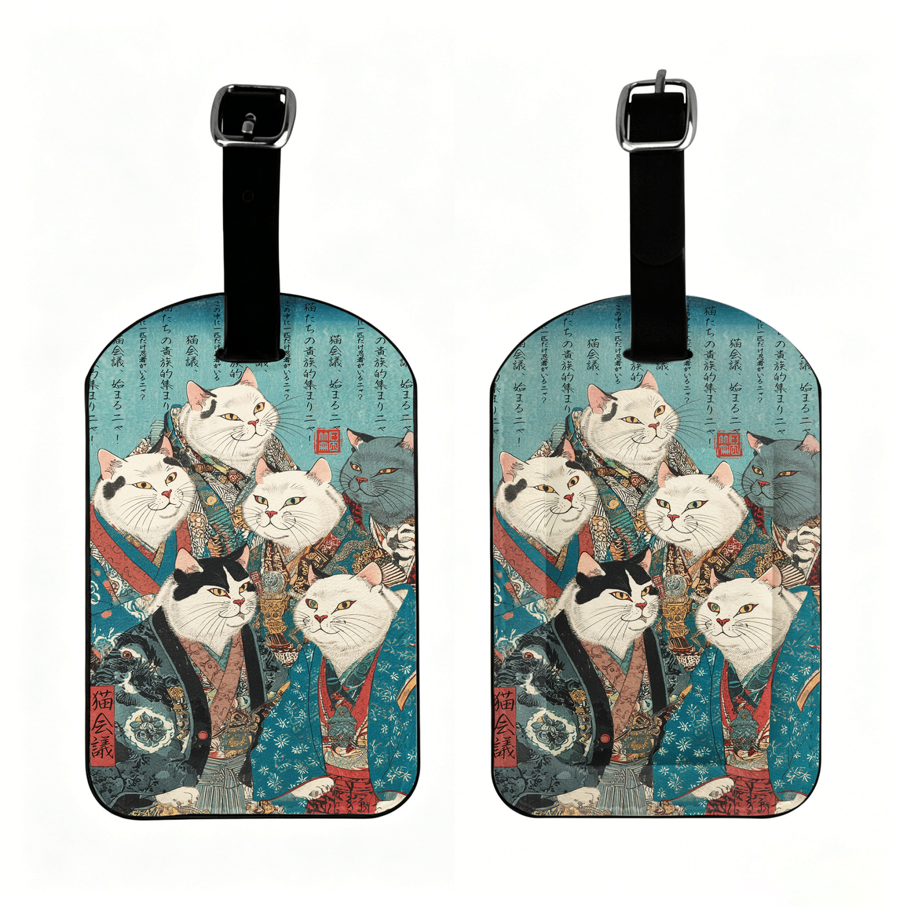 Japanese Cat Nobles Tag on Sale