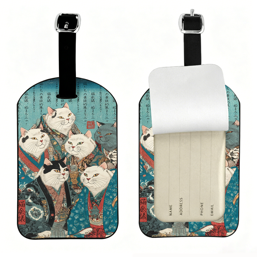 Japanese Cat Nobles Tag on Sale
