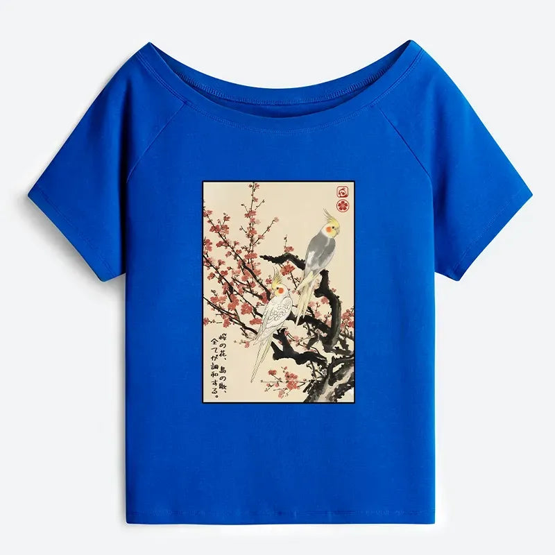 Kyoto Vintage Sakura T-Shirt Gift for Her