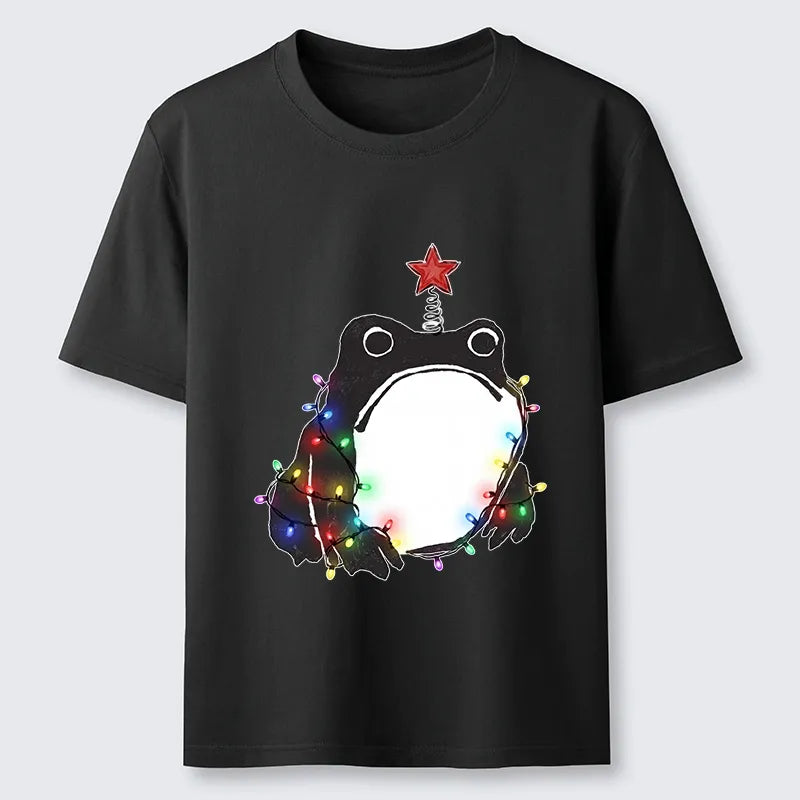 Kyoto-Lion Christmas Frog Lights Vibe Classic T-Shirt