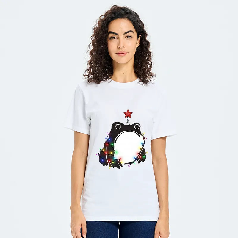 Kyoto-Lion Christmas Frog Lights Vibe Classic T-Shirt