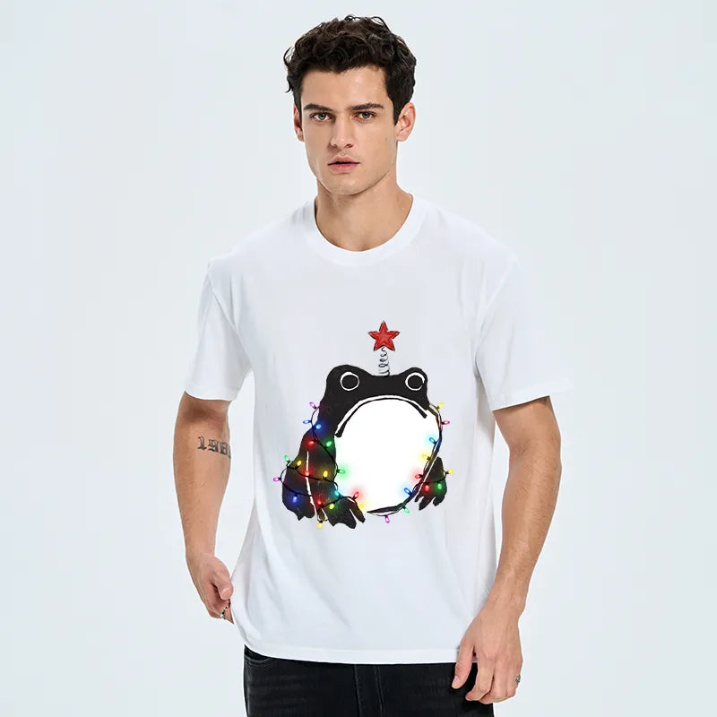 Kyoto-Lion Christmas Frog Lights Vibe Classic T-Shirt