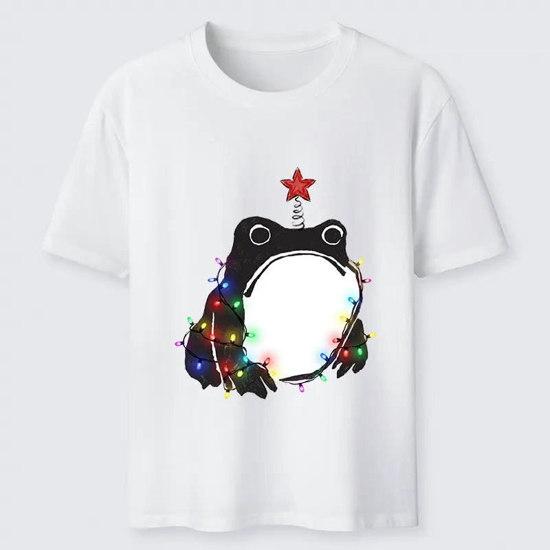Kyoto-Lion Christmas Frog Lights Vibe Classic T-Shirt
