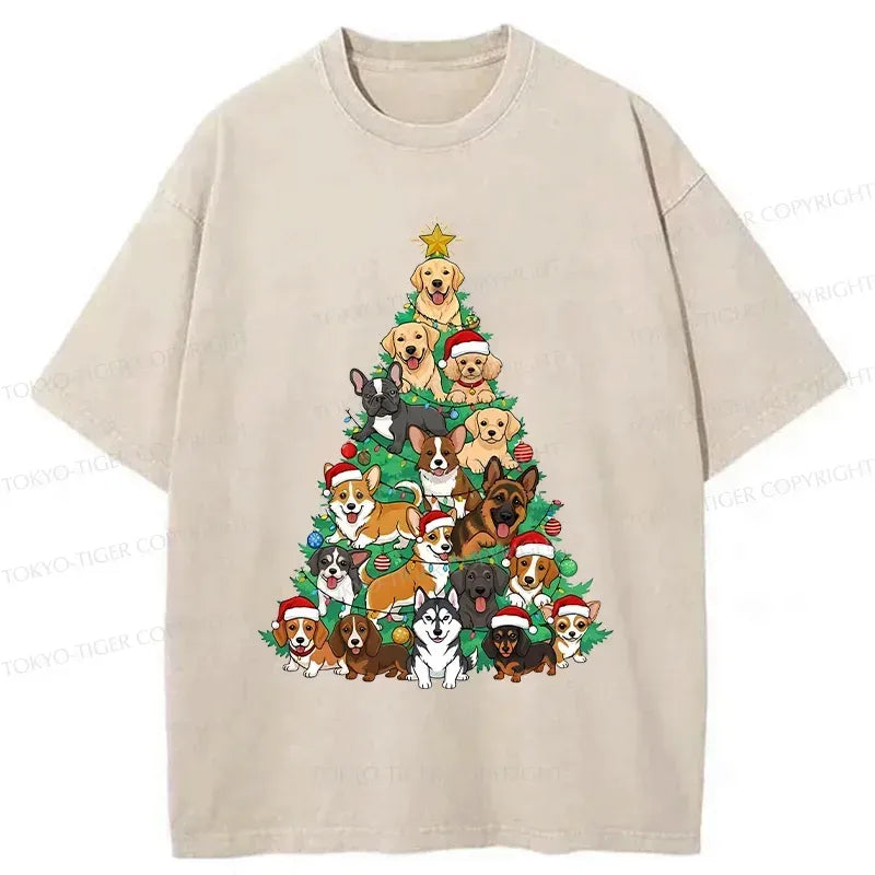 funny christmas dog t-shirt for gift idea