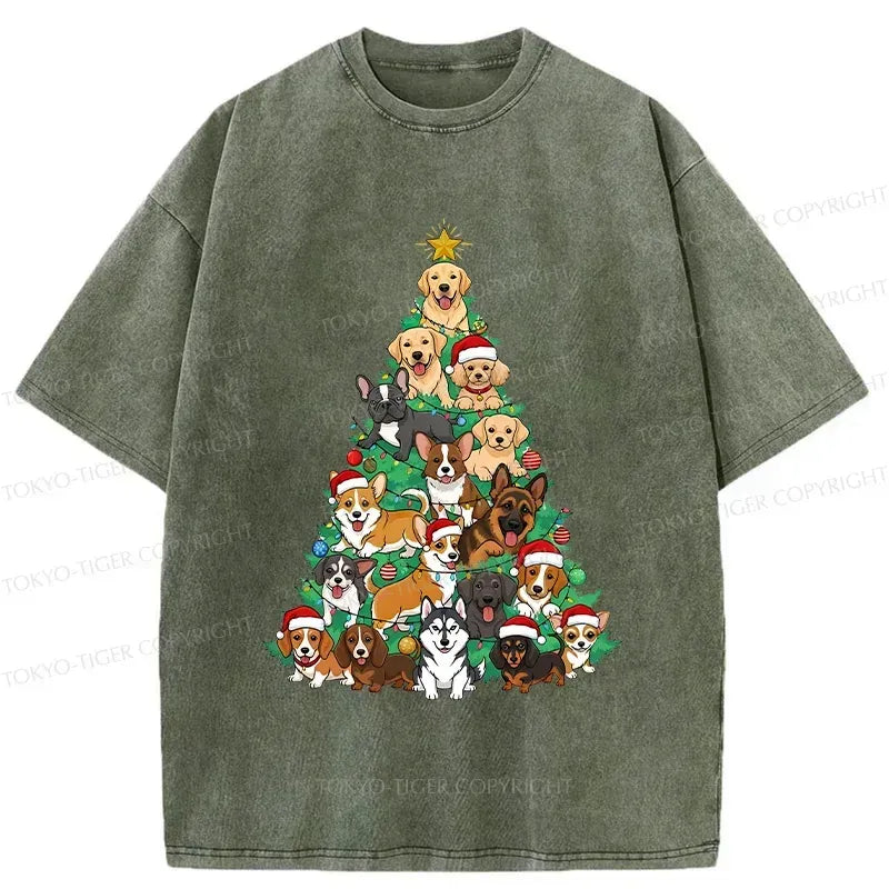 funny christmas dog t-shirt for gift idea