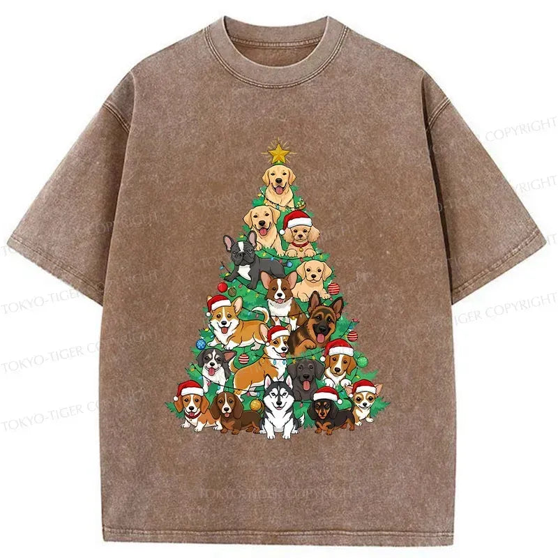 funny christmas dog t-shirt for gift idea