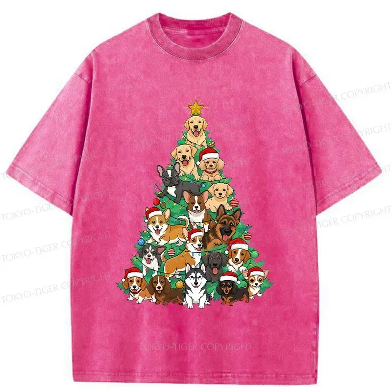 funny christmas dog t-shirt for gift idea