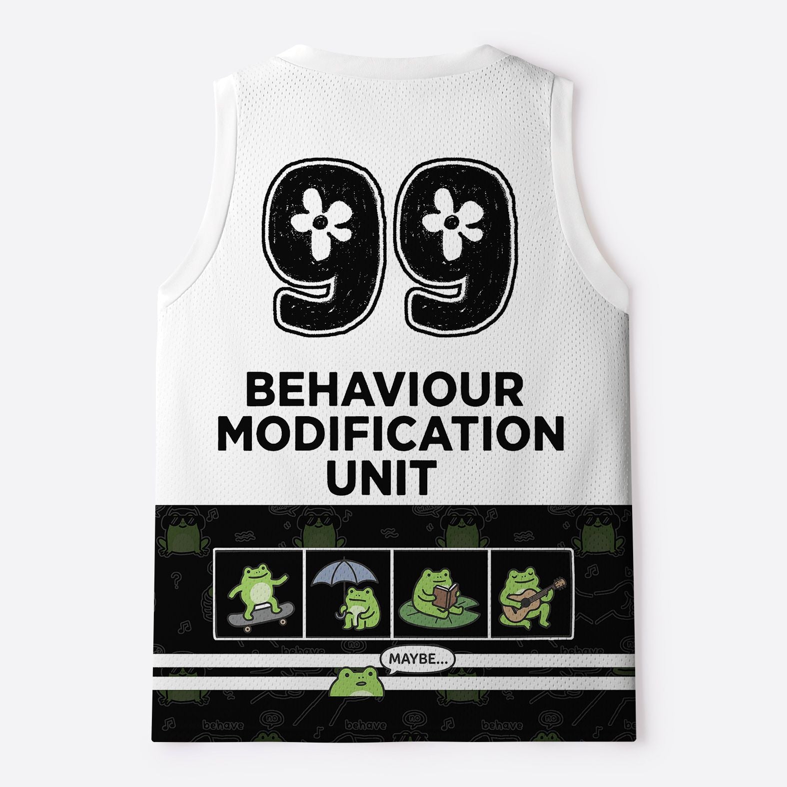 Funny frog tank top for fitness