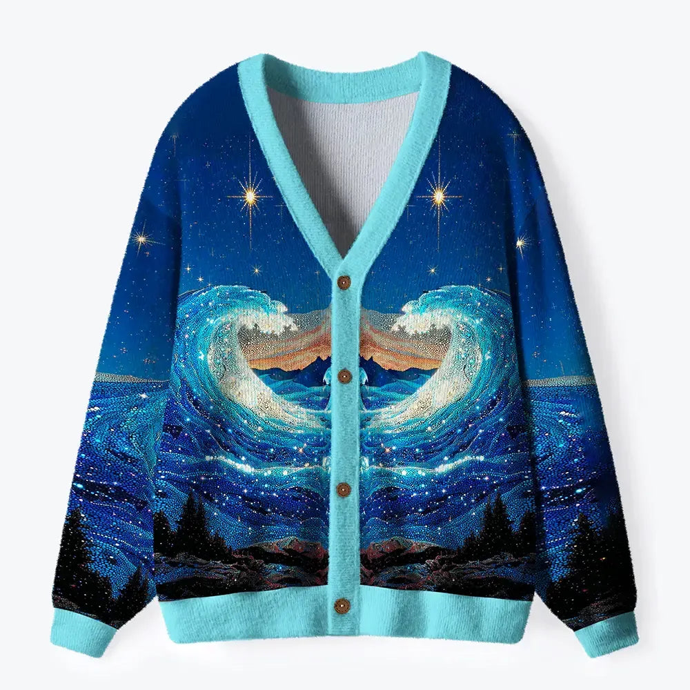 The Great Wave Sweater for Streetwear