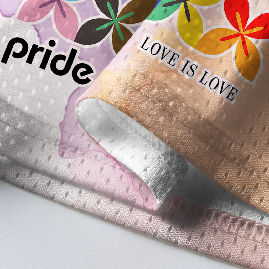 Kyoto-Lion Petal Grid Pride Mesh Jersey