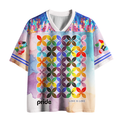 Kyoto-Lion Petal Grid Pride Mesh Jersey