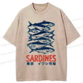 Washed Kyoto Lion Tee for Daily Wear