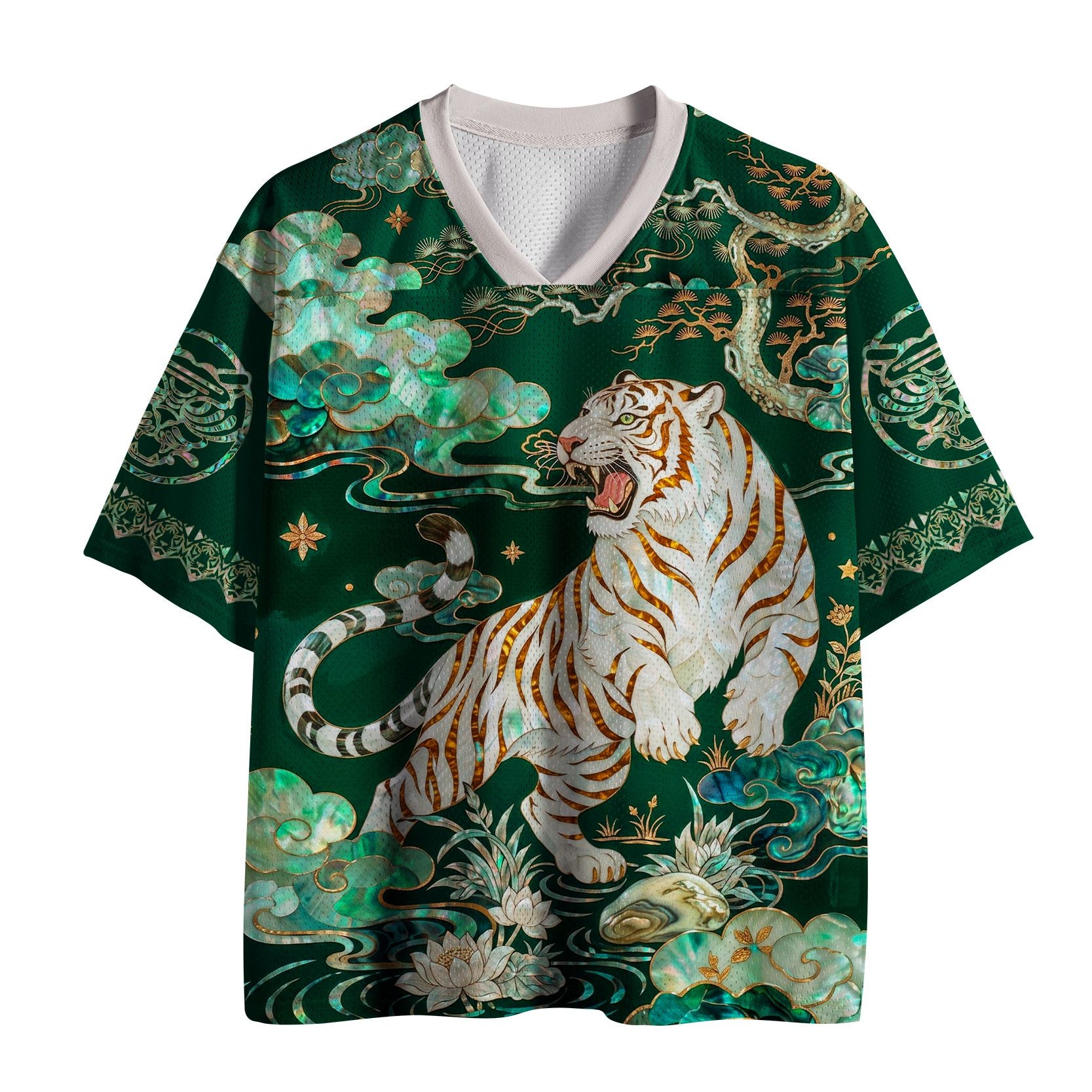 Breathable Tiger Mesh Jersey for Summer