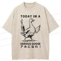 Kyoto-Lion Japanese Washed T-Shirt