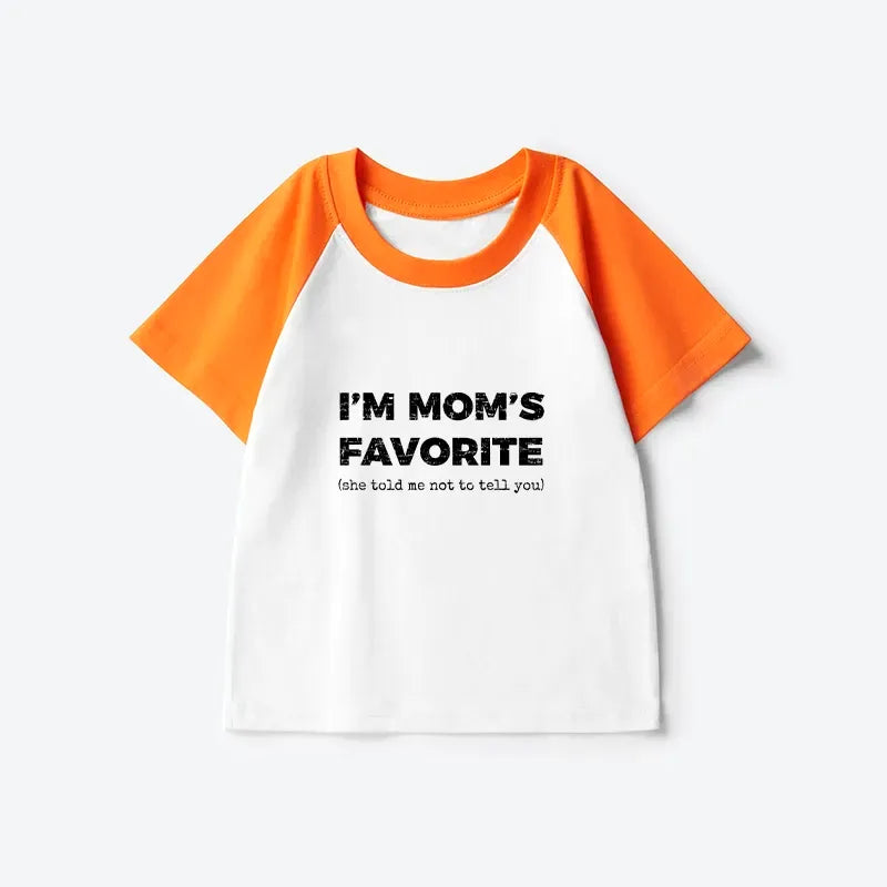Japanese Kids Raglan T-shirt for Mother's Day