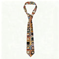 Kyoto-Lion Kitty Quilt Necktie
